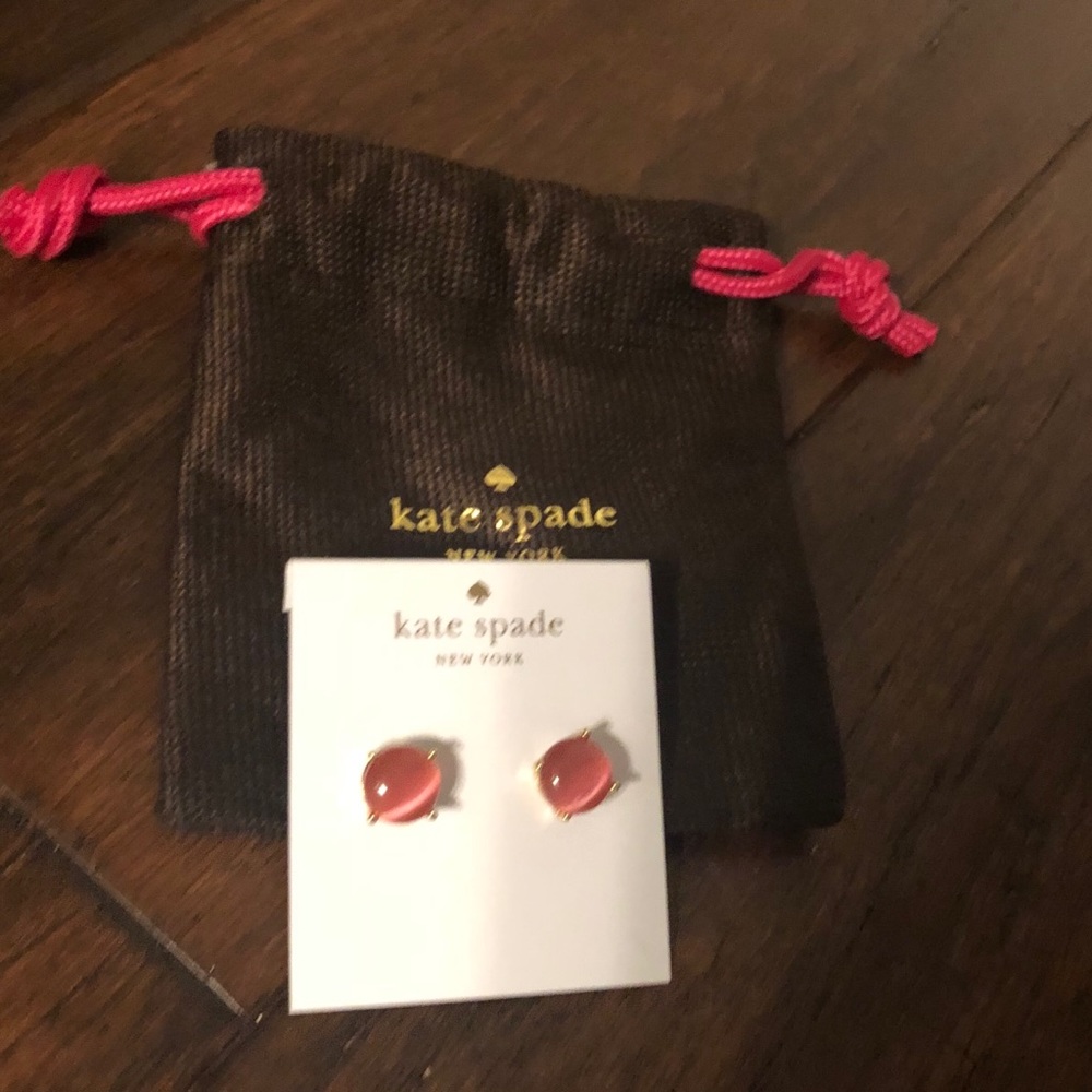 Kate Spade Pink Stud Earrings - NWT